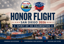 Honor Flight Veterans Reunite for San Diego’s Spirit of ’45 Celebration