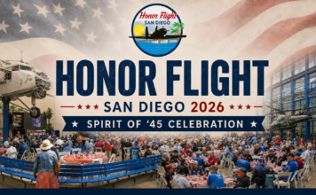 Honor Flight Veterans Reunite for San Diego’s Spirit of ’45 Celebration