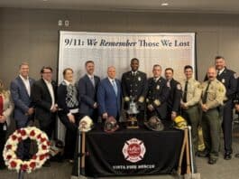 9/11 Remembrance Ceremony Held in Morris B. Vance Community Room Friday Morning