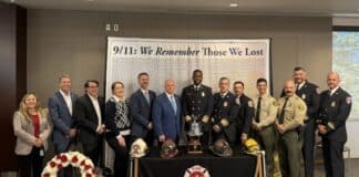 9/11 Remembrance Ceremony Held in Morris B. Vance Community Room Friday Morning