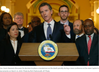 California Has One-Quarter of All the Nation’s Death Sentences. Will Newsom Commute Them All ?