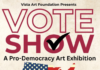 Rocking Out the Vote Pro-Voting and Pro-Democracy Themed Artwork