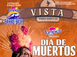 Vista’s Inaugural Día de Muertos Street Festival a Full Day of Culture, Music and Community to South Santa Fe Avenue