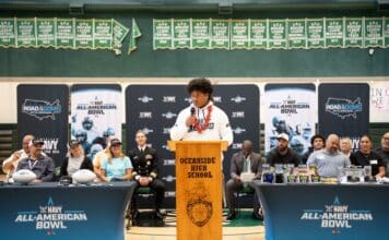 Oceanside High School Lineman Lincoln Mageo Named 2027 Navy All-American