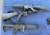 San Diego County Sheriff Gun Safety Event – Vista More than 110 weapons collected.