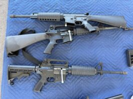 San Diego County Sheriff Gun Safety Event – Vista More than 110 weapons collected.