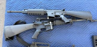 San Diego County Sheriff Gun Safety Event – Vista More than 110 weapons collected.