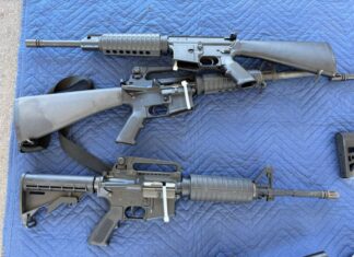 San Diego County Sheriff Gun Safety Event – Vista More than 110 weapons collected.