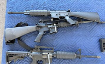 San Diego County Sheriff Gun Safety Event – Vista More than 110 weapons collected.