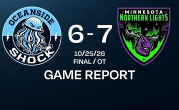 Shock Pick Up A Point In OT Thriller